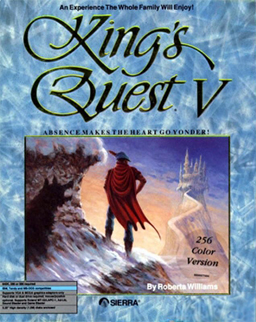 King's Quest V - Absence Makes the Heart Go Yonder! Coverart.jpg
